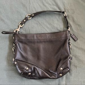 Couch black shoulder bag